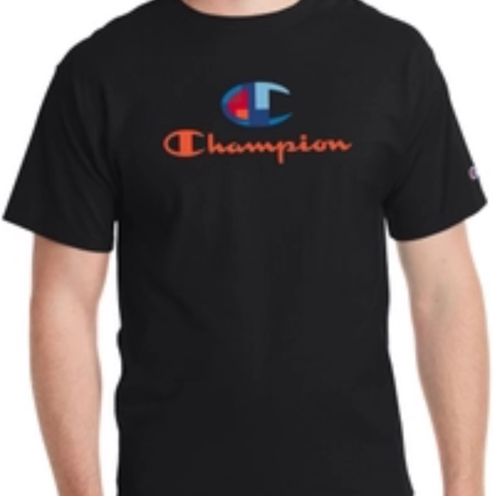 This nice champion shirt for men or boy.